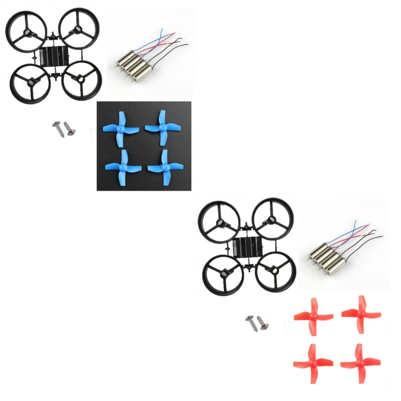 Drone Racing Propeller - ชุดโครงสร้างโดรนขนาดเล็ก JJRC H36 Eachine E010 สำหรับประกอบเอง