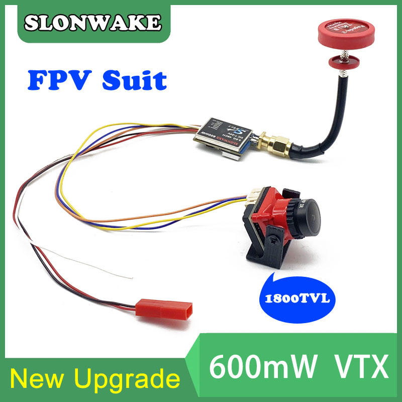 Drone Racing Frame - พร้อมใช้งาน 5.8G 48CH 600mW เครื่องส่งสัญญาณวิดีโอและ Cmos