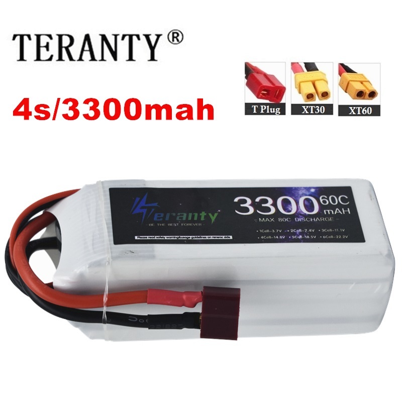 Lipo แบตเตอรี่แบบชาร์จไฟได้4S  - Drone Racing Battery บทวิจารณ์และราคา