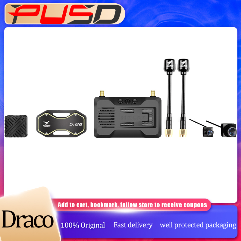 HGLRC Draco A1/A2 5.8Ghz HD VT - Drone Racing Receiver บทวิจารณ์และราคา