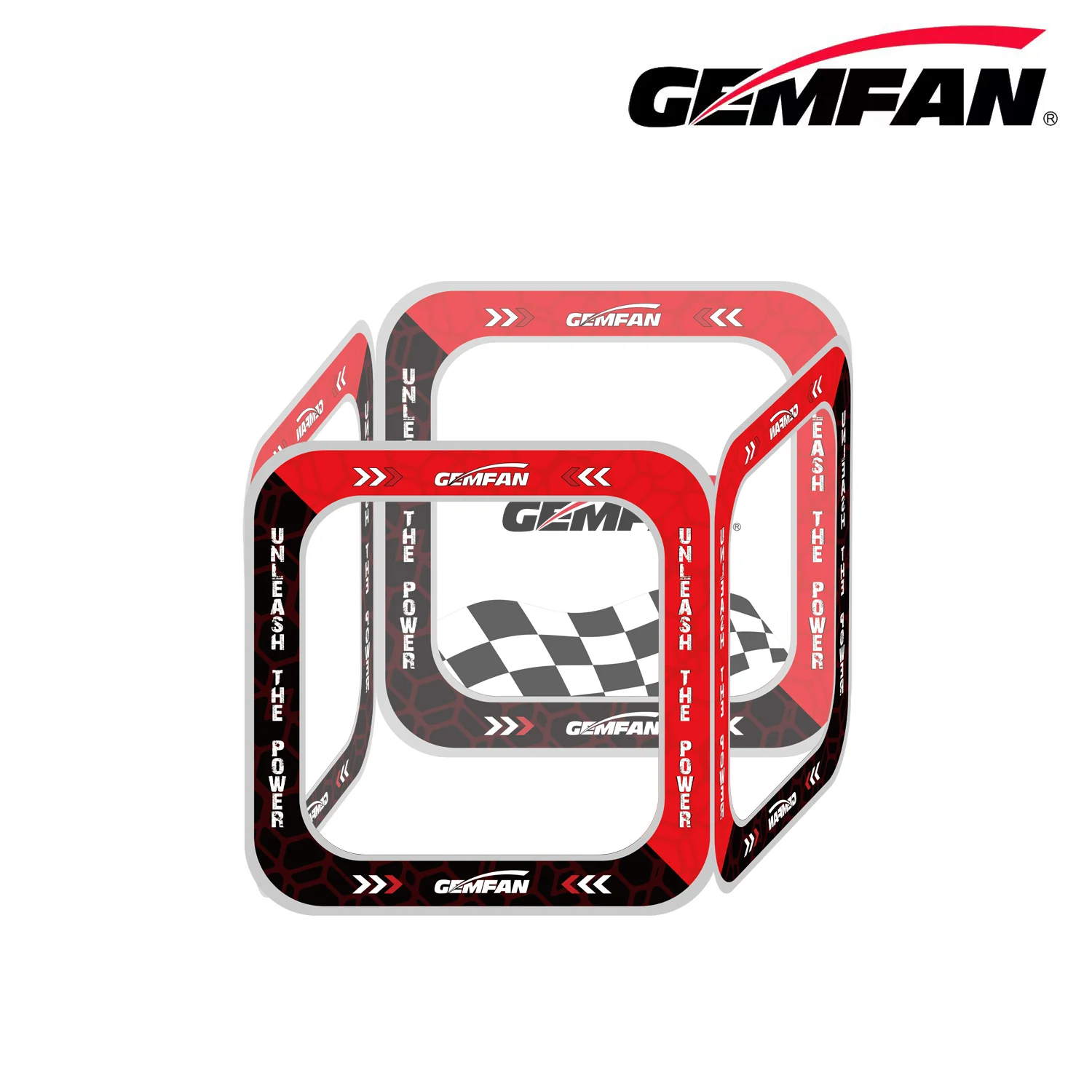 Gemfan ประตูแข่ง4in1แผ่นกั้นแบ - Drone Racing Flag บทวิจารณ์และราคา