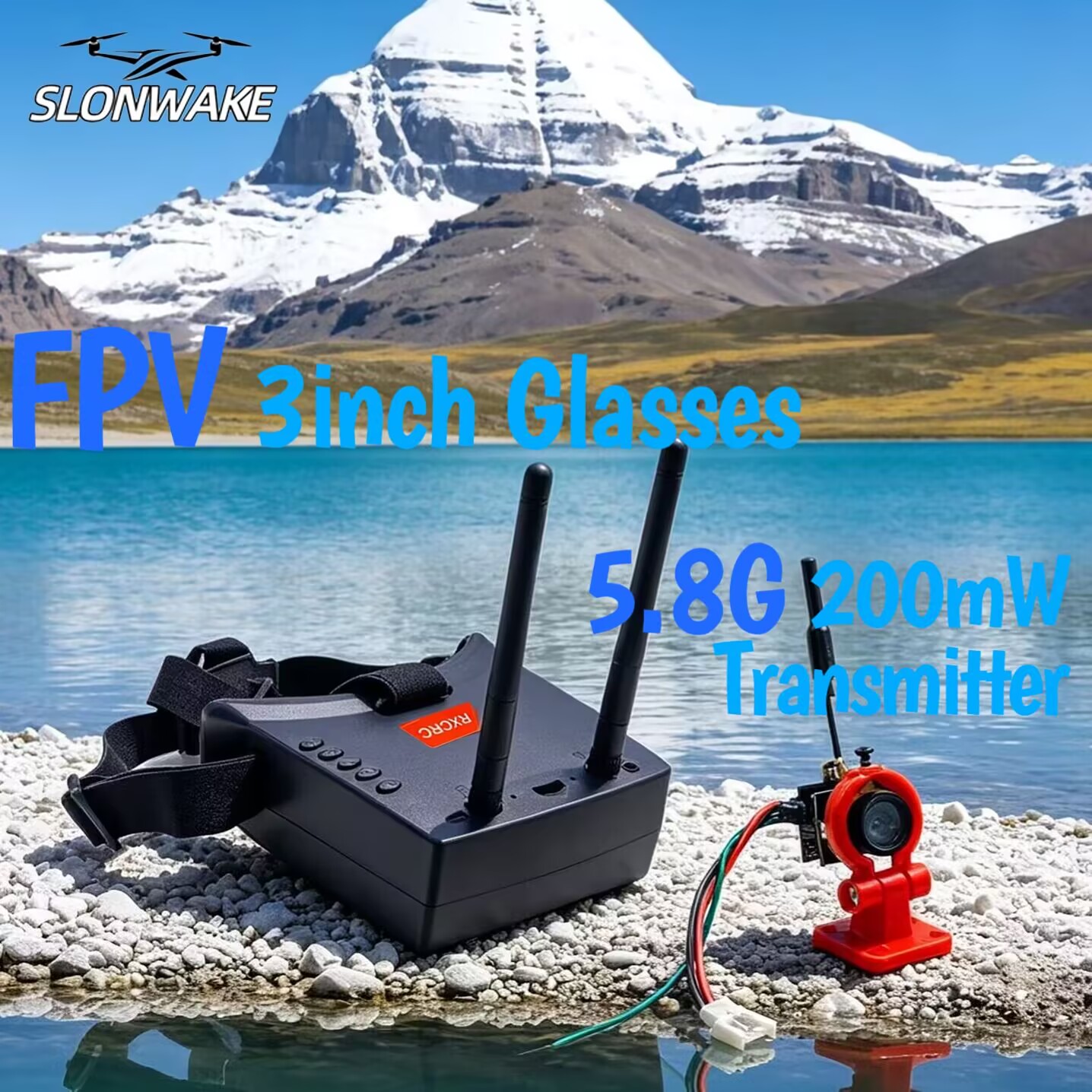 กล้องส่งสัญญาณอนาล็อก SLONWAKE - Drone Racing Camera บทวิจารณ์และราคา