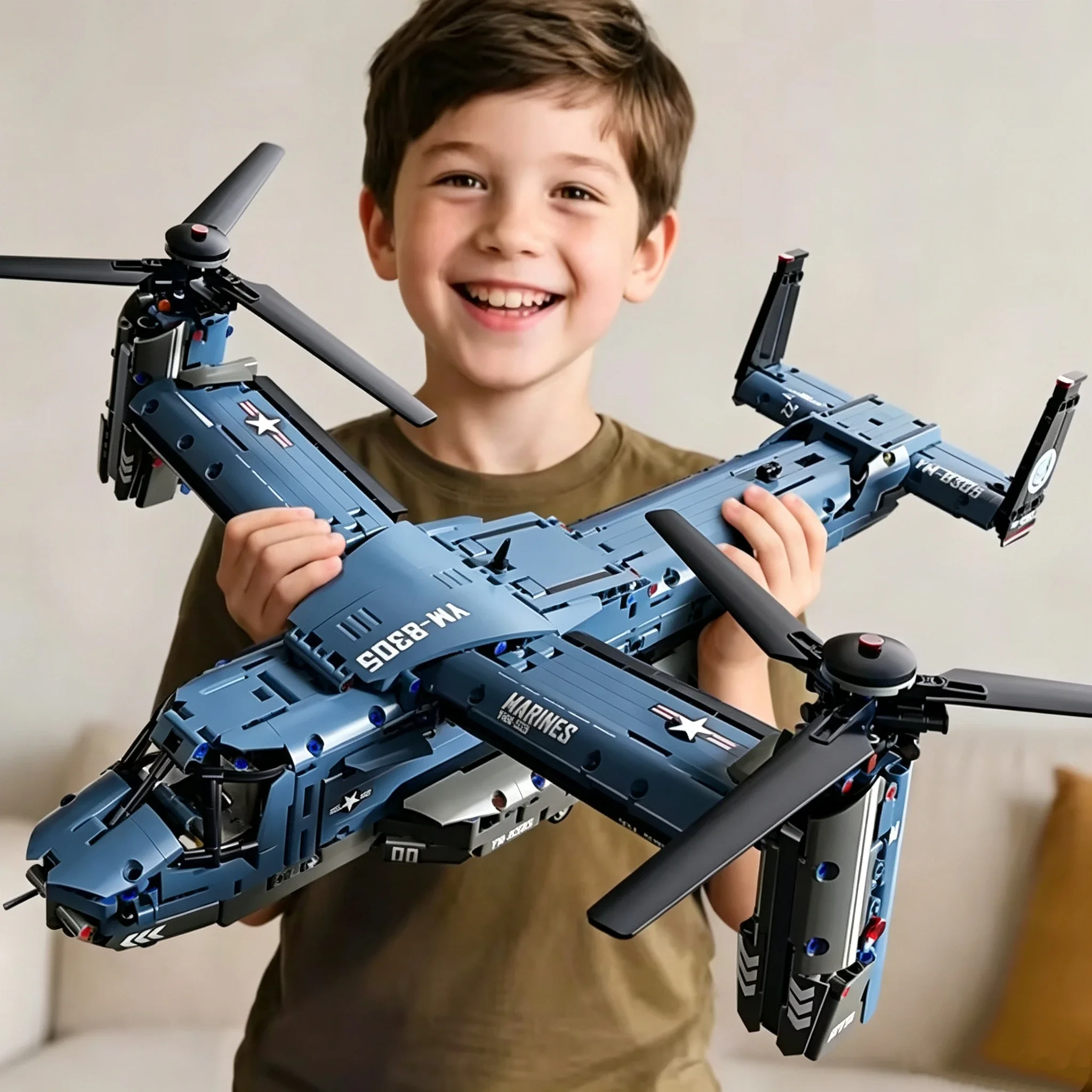 ชุดบล็อกประกอบเครื่องบิน V-22  - Jjrc Drone X12 บทวิจารณ์และราคา